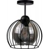 Keter Lighting Prisadený luster SOLO BLACK 1xE27/60W/230V KE0091 + záruka 3 roky zadarmo