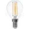 Žiarovka LED Filament E14 6W P45 4000K 600lm priehľadný kryt VT-2466 (V-TAC)