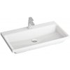 Ravak Comfort - Umývadlo 80x46 cm, s 1 otvorom na batériu, biela XJX01280001
