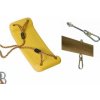 Set Hojdačka Swing Seat, žltá a 2x háky MHA 130