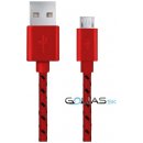 Esperanza EB181R - 5901299920121 Micro USB 2.0 A-B M/M, 2m, červený