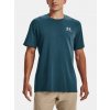 Under Armour Pánske tričko UA LOGO EMB HEAVYWEIGHT SS Modrá SM