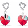 Náušnice červené so Swarovski Elements Amore KCS622810LSISH Light Siam Shimmer