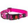 Karlie Obojek ASP Mix&Match růžový motiv CHIP velikost L/XL 45-65cm 25mm