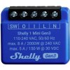 Shelly Plus 1 Mini Gen. 3 bezdrôtový spínač Wi-Fi, Bluetooth; Shelly_Plus_1_Mini_G3
