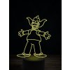 Beling 3D lampa, Šáša Krusty, 7 farebná FX7Q36