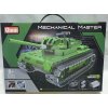 STAVEBNICA QIHUI 8011 MECHANICAL MASTER MILITARY FORCE BRICKS TANK QH-11 RC - TANK QH-11 Z 453 KOCIEK NA DIAĽKOVÉ OVLÁDANIE