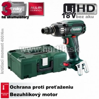 Metabo SSW 18 LTX 400 BL