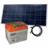 Sada batéria GOOWEI ENERGY OTD33 (33Ah, 12V) a solárny panel Victron Energy 115Wp/12V