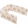 Mantinel do postieľky New Baby Love Teddy Bear beige -