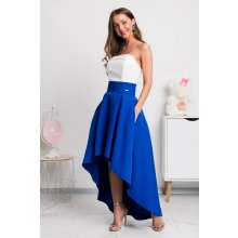 Asymetrická sukňa modrá