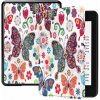 Puzdro Durable Lock KPW-32 pre Amazon Kindle Paperwhite 5 (2021) - Butterflies (Obal na Amazon Kindle Paperwhite 5 (2021), Durable Lock, Sky Butterflies + záruka 3 roky + bonusy zadarmo)