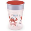 NUK hrnček Magic Cup s viečkom 230ml červená