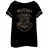 E plus M · Dámske tričko na spanie Harry Potter - Hogwarts S Čierna