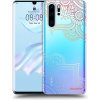 Picasee silikónový prehľadný obal pre Huawei P30 Pro - Kvetinový vzor