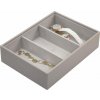 Stackers 73751 Krabička na šperky s 3 priehradkami classic taupe