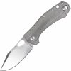 Giant Mouse ACE Atelier (“Mini-Grand”) Green Canvas Micarta / Satin Elmax ATELIER-GRN-CANVAS