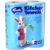 Finito kuchynské utierky 3 vrstvové, 2 x 50 útržkov