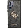 Púzdro Guess PU 4G Metal Logo Samsung Galaxy S23 Ultra sivé