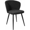 Jedálenská stolička KROSBY čierna