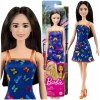 Barbie Trendy modré šaty s motýľmi