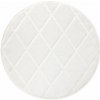 Okrúhly terasový koberec SANTORINI - 457 krémový Priemer koberca: 200cm