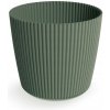 Kvetináč plast zelený Prosperplast 19,6 cm x 19,6 x 17,3 cm