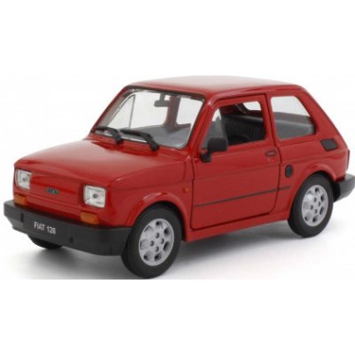 Welly Fiat 126 Červený tmavý 1:21