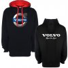 Kapucová mikina s motívom Volvo
