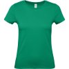 B&C Tričko B&C E150, dámské, krátký rukáv COT01002T52005-kelly green 2XL Zelená kelly