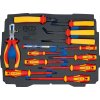 BGS 3352 | Penová vložka pre BGS BOXSYS1 & 2: Sada klieští/skrutkovačov VDE | 13-dielna