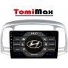 TomiMax Hyundai Accent 3 Android 13 autorádio s WIFI, GPS, USB, BT HW výbava: QLED 8 Core 8GB+256GB HIGH - iba displej A,C