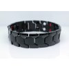 Steel Edge Magnetický náramok chirurgická oceľ WJHB706BK Dĺžka náramku: 21,5 cm