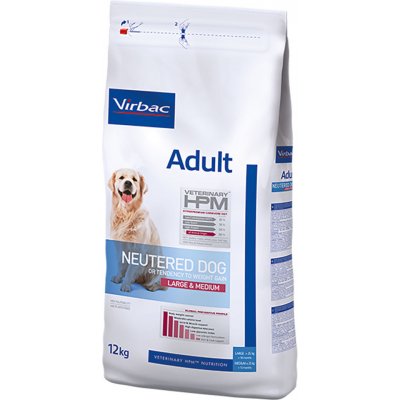 Virbac Veterinary HPM Adult Medium Large Neutered 12 kg