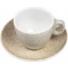 SABBIA béžová šálka s podšálkou Veľkosť: 7cl na ESPRESSO