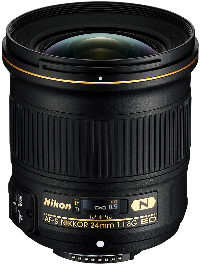 Nikon AF-S 24mm f/1.8G ED N