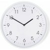 Nedis CLWA1226WT - Nástěnné hodiny | Průměr: 300 mm | Plast | Tichý pohyb | Bílá