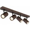 GLOBO 57919-4 JAMES stropné bodové svietidlo/spot 4xGU10 bronzová hnedá