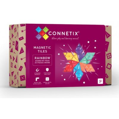 Connetix Geometry Pack 30 ks