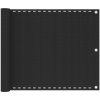 vidaXL balkónová markíza antracitová 75 x 300 cm HDPE