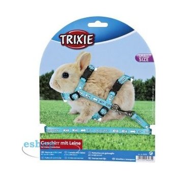 Trixie Postroj s vodítkem pro zakrslé králíky 20-33 cm