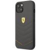 Ferrari puzdro plastové Apple iPhone 13 FEHCP13MRQUG čierne