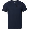 Progress pánske športové tričko s merinom Halvor tmavo modrá biela