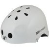prilba FORCE BMX , biela lesklá S - M