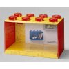LEGO Brick 8 závesná polica červená