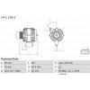 BOSCH Alternátor 0986041810