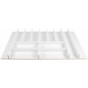 Elletipi Wood Line Príborník do zásuvky 90 cm biela (8055060943394)