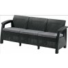 Allibert CORFU LOVE SEAT MAX 2931 Záhradná pohovka - antracit