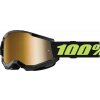 100% Accuri 2 Fairbanks, mtb okuliare - True Gold Mirror Lens