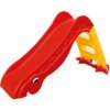 3toysm Detská šmýkačka DINO so schodíkmi, červená